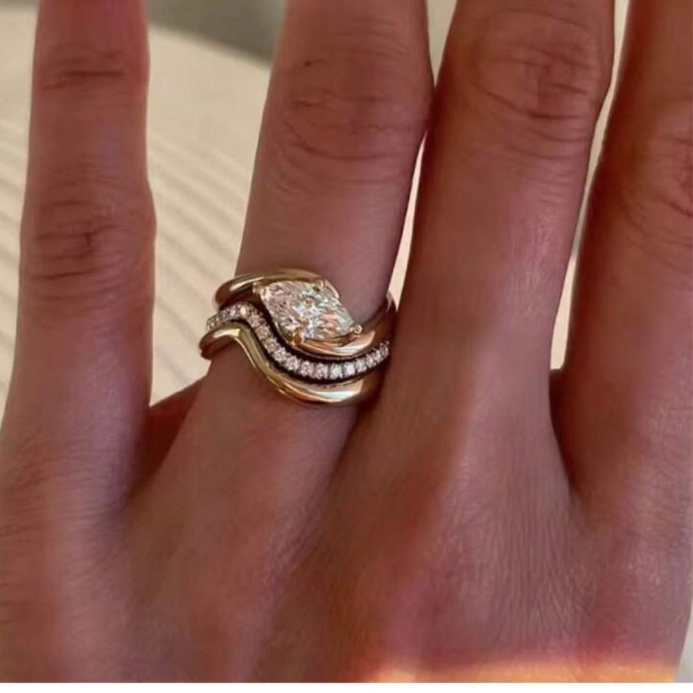 Diamond ring set Q361